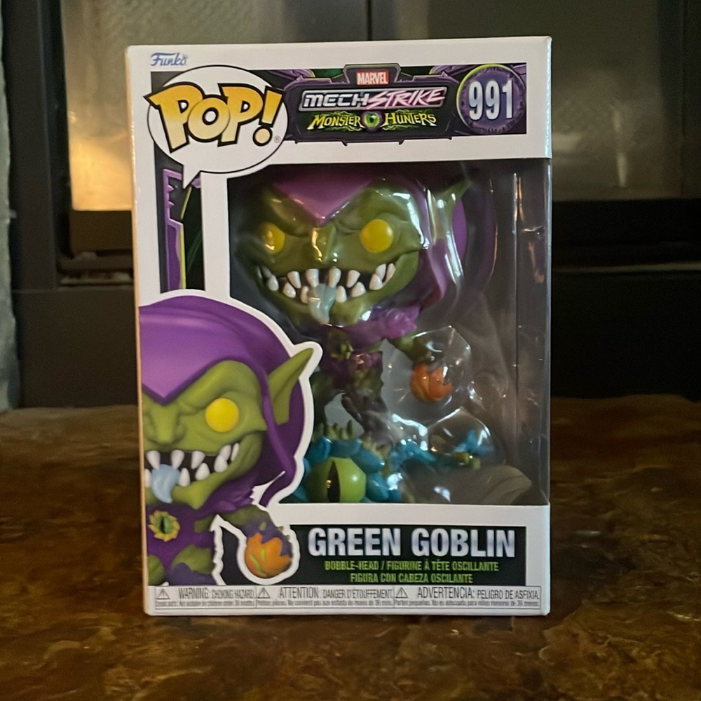 Green Goblin MechStrike Monster hunters FunkoPop! #991 *Never Opened*